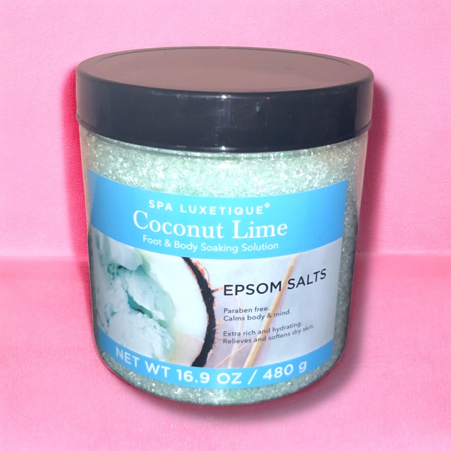 Spa Luxetique- Coconut Lime Epsom Salt