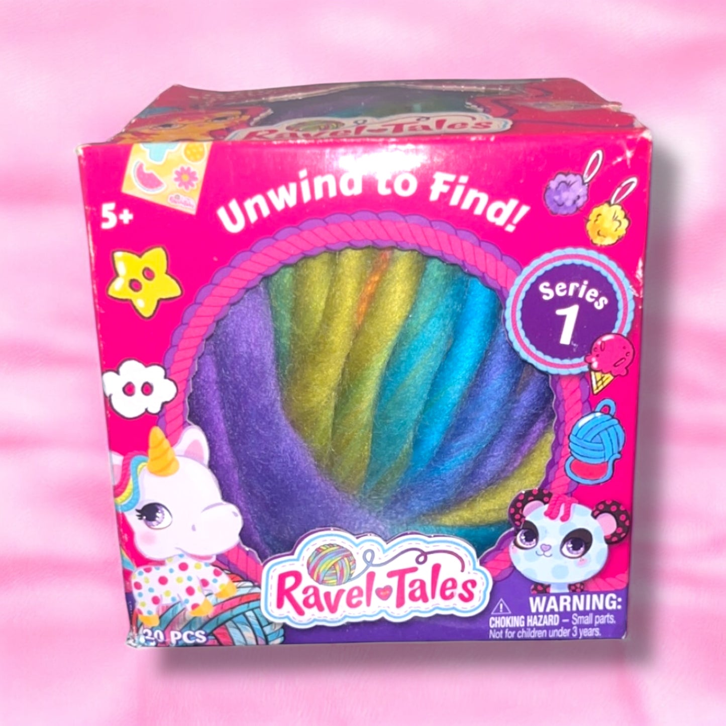 Ravel Tales DIY Collectible Plush Toy – Stuffed Animal Pet for Girls | Fun Surprise Crafts and Activ