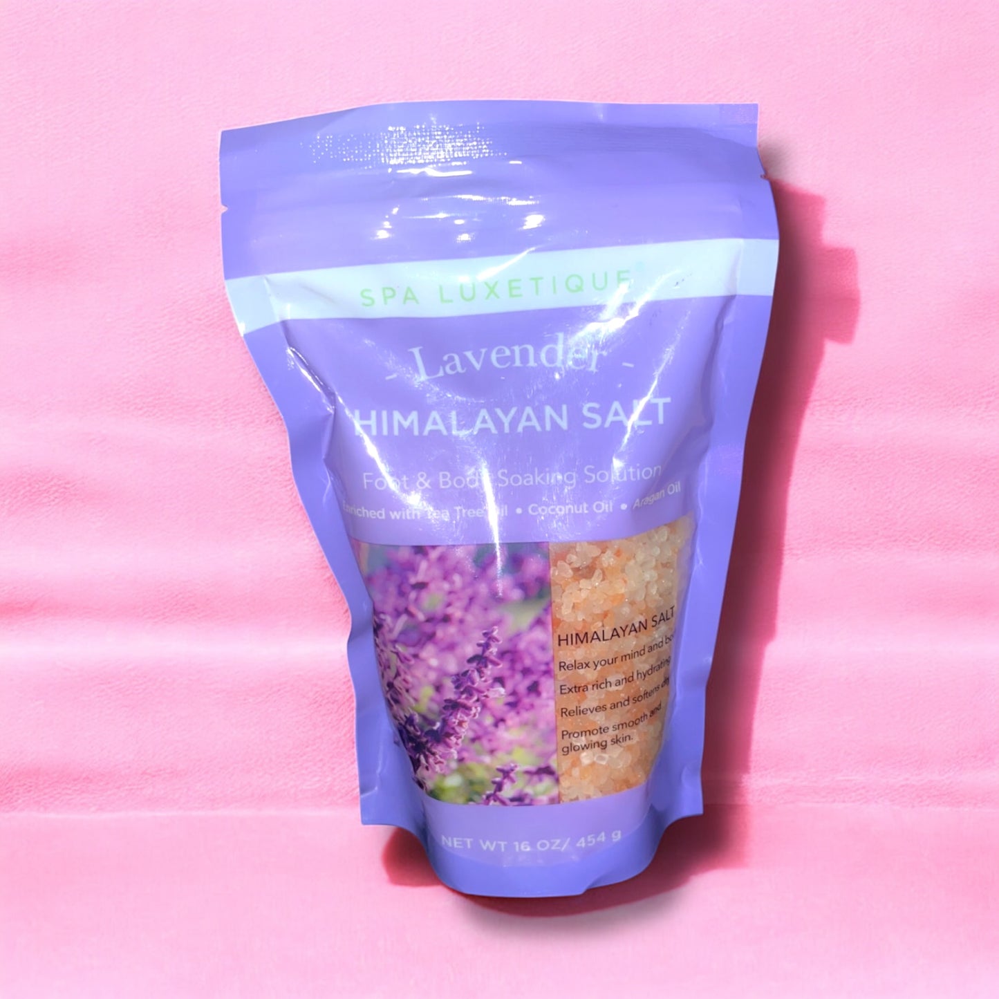 Spa Luxetique- Lavender Himalayan Salt