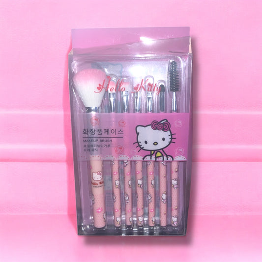 Hello Kitty-Makeup Brush Set
