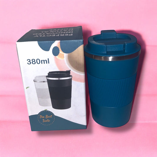 Steel Coffee Cup- Blue