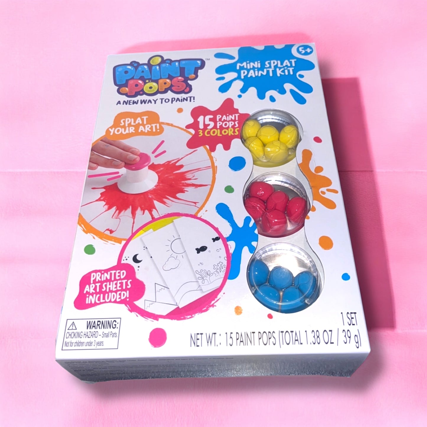 Paint Pops- Mini Splat Paint Kit