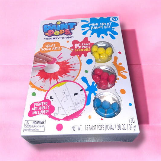 Paint Pops- Mini Splat Paint Kit