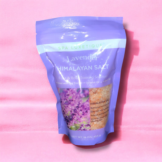 Spa Luxetique- Lavender Himalayan Salt