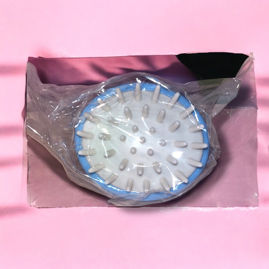 Blue Scalp Shower Brush