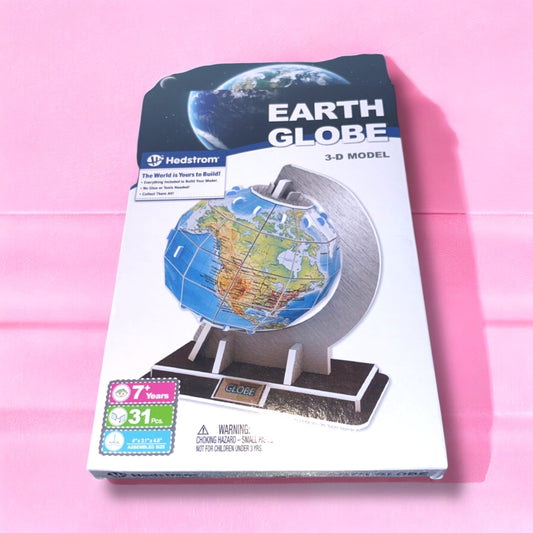 Hedstrom 3D Puzzle Earth Globe Model